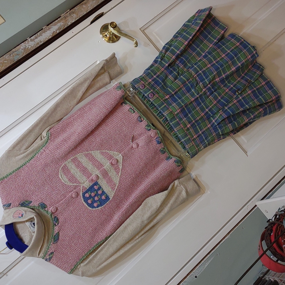3 Pc Skirt-Top-Vest Set